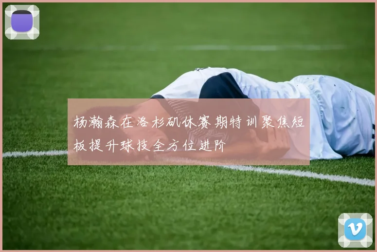 杨瀚森在洛杉矶休赛期特训聚焦短板提升球技全方位进阶